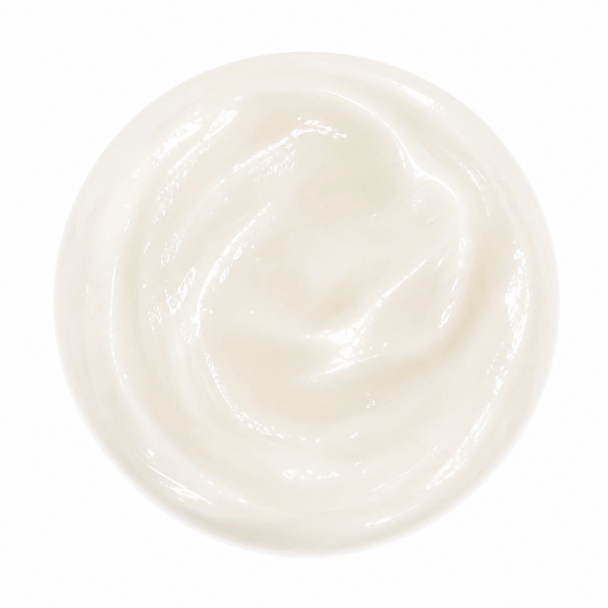 A swirl of The Balance Serum on white